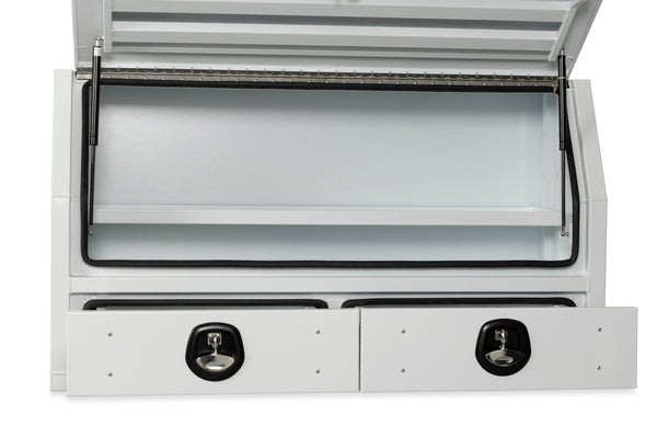 Side Toolbox Canopy 1500mm with Drawers